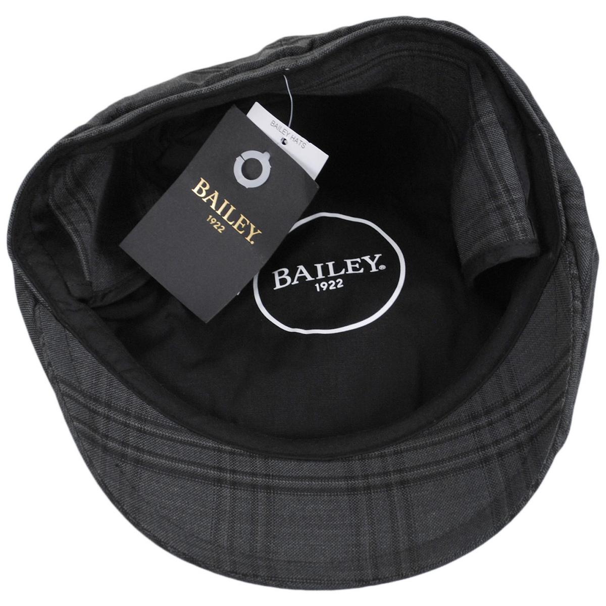 Bailey 1922 | Eniry Plaid Earflap Newsboy Cap | 167231 | under | BLACK WINDOW