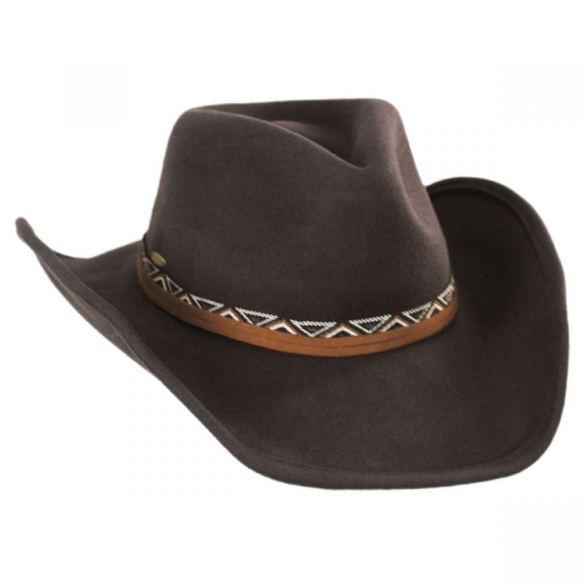 Scala | Motya Wool Felt Western Hat