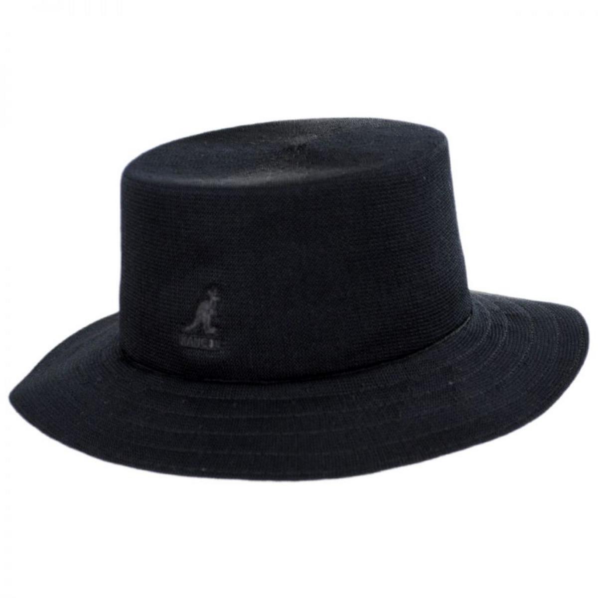 Kangol | Tropic Rap Bucket Hat | 185732 | lead | BLACK