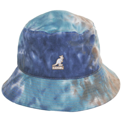 Kangol | Tie Dye Cotton Bucket Hat | 185791 | front | EARTH TONE