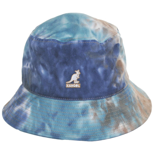 Kangol | Tie Dye Cotton Bucket Hat | 185791 | front | EARTH TONE