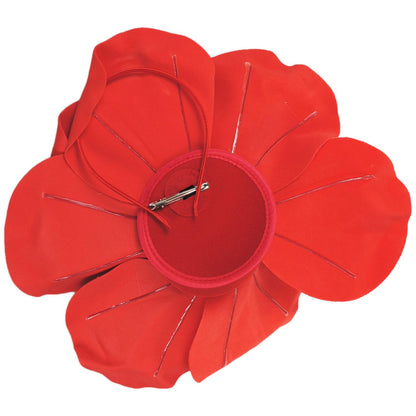 Sophia | Oversized Rose Fascinator Hat | 122900 | under | RED