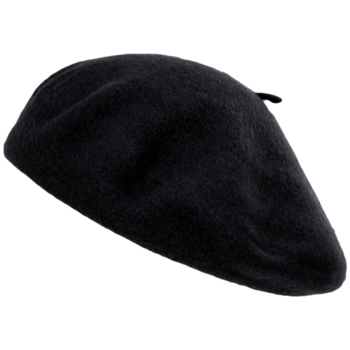 Village Hat Shop | Wool Fashion Beret | 152500 | lead | BLACK