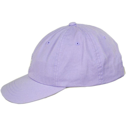 Kangol | Washed Cotton Strapback Baseball Cap Dad Hat - Fashion Colors | 201173A | profile | ICED LILAC