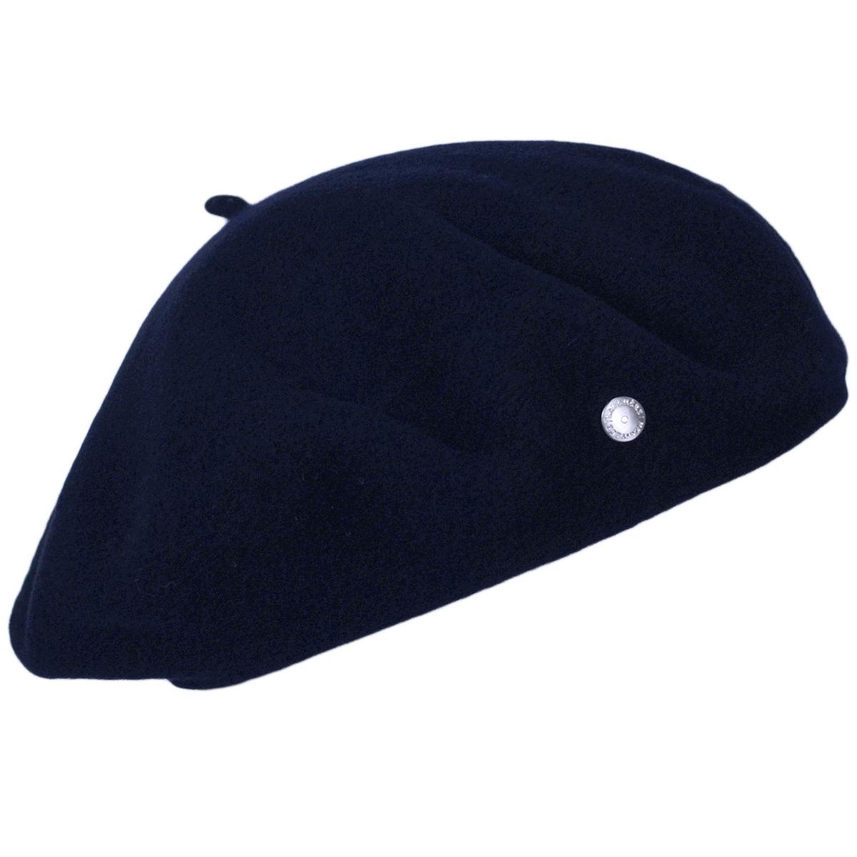 Heritage par Laulhere | Authentique Classic Wool Beret | 151058 | lead | ECLIPSE