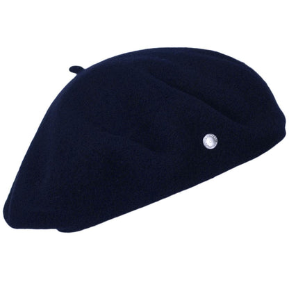 Heritage par Laulhere | Authentique Classic Wool Beret | 151058 | lead | ECLIPSE