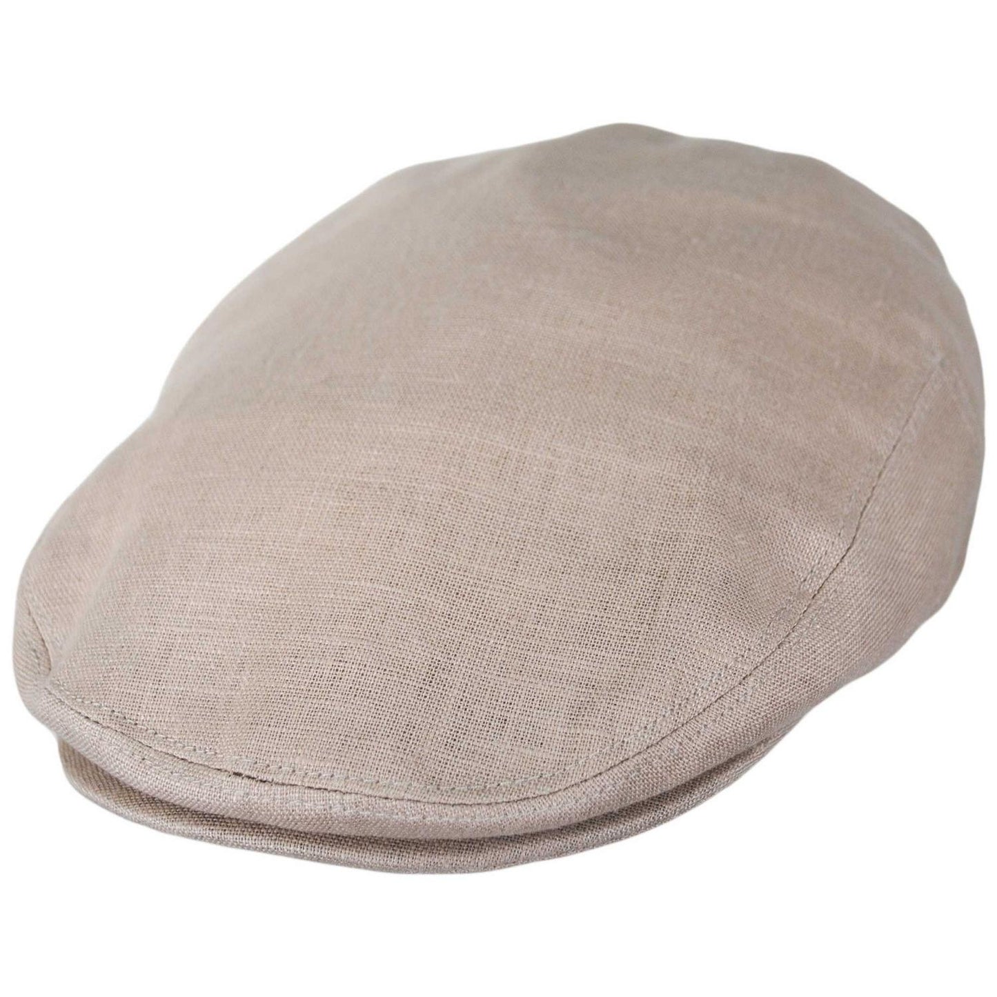 Jaxon Hats | Linen and Cotton Ivy Cap | 167732 | lead | NATURAL