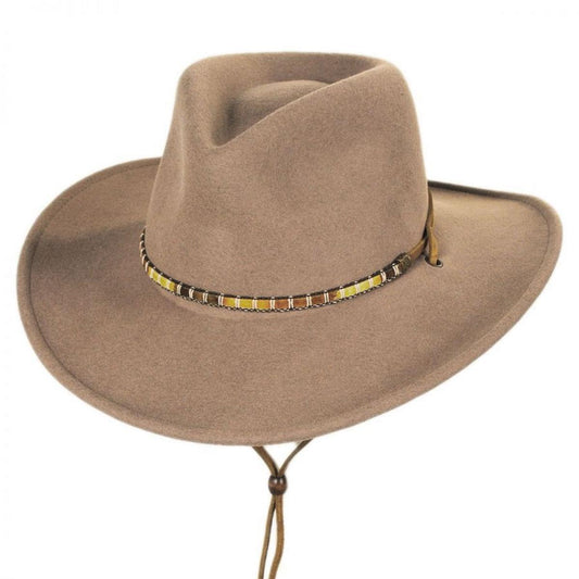Bailey Western | Columbia Crushable Wool LiteFelt Western Hat | 130138 | lead | PUTTY
