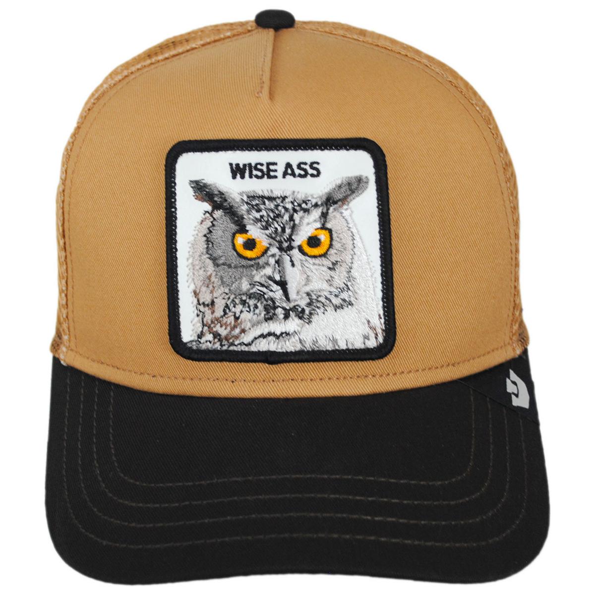 Goorin Bros | Wise Ass Mesh Trucker Snapback Baseball Cap | 200391 | front | HEAT/GROUND