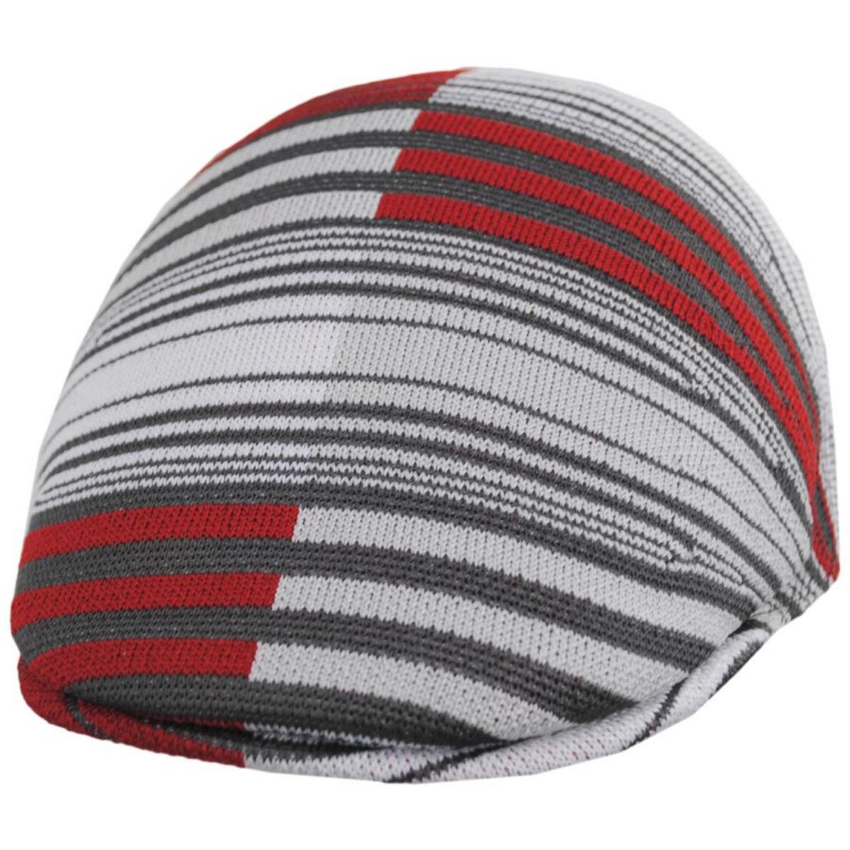 Kangol | Digital Stripes 507 Ivy Cap | 161012 | lead | CHARCOAL STRIPE