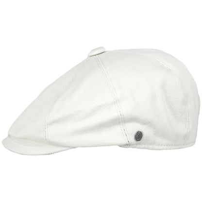 Jaxon Hats | Cotton Newsboy Cap | 167770 | profile | WHITE