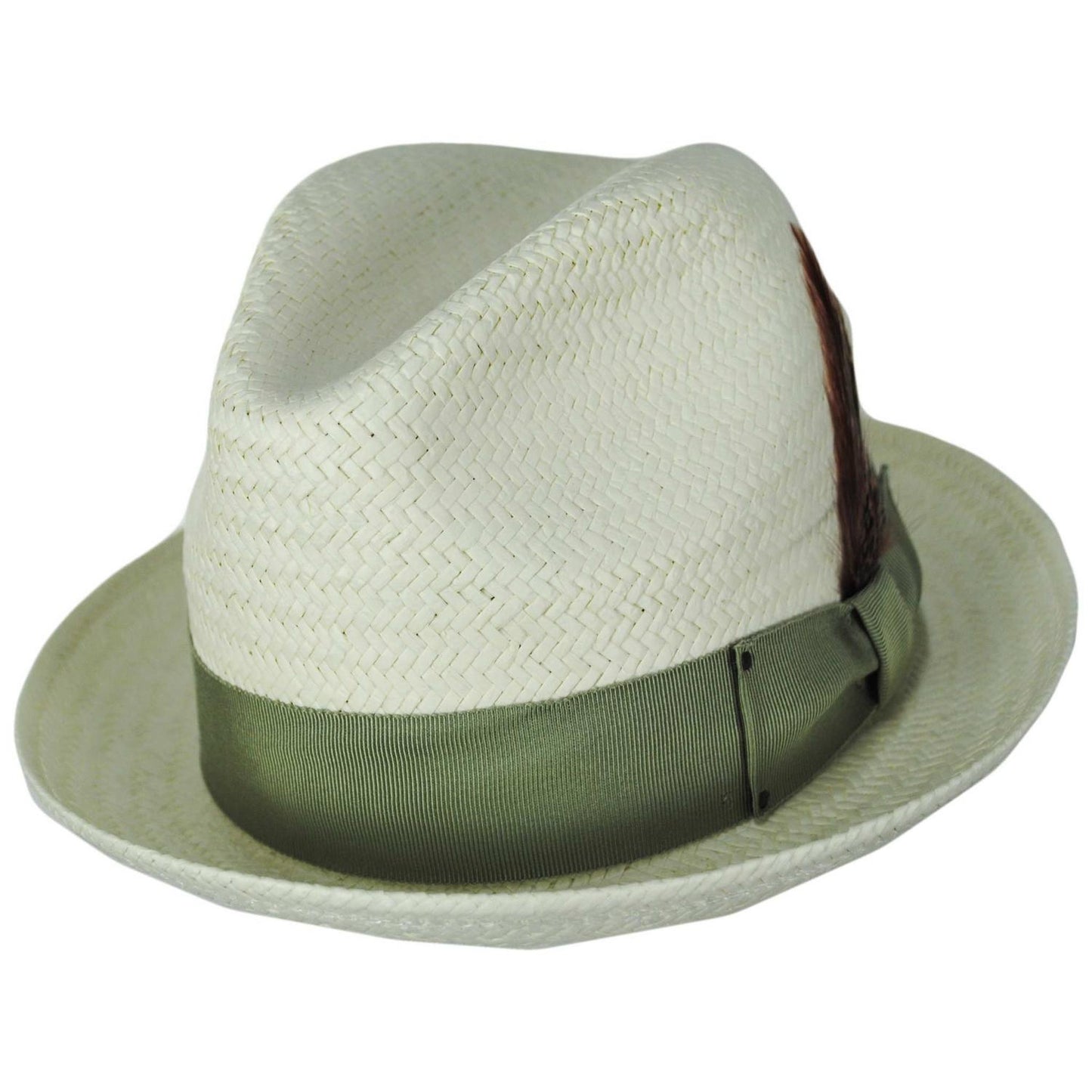 Bailey 1922 | Tino Sun Raindura Straw Fedora Hat | 127942 | lead | NATURAL