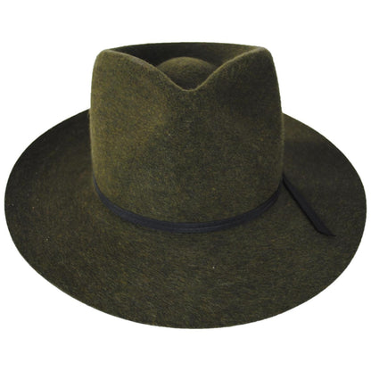 Bailey 1922 | Runnel Wool Felt Fedora Hat | 130319 | front | NU LODEN MIX