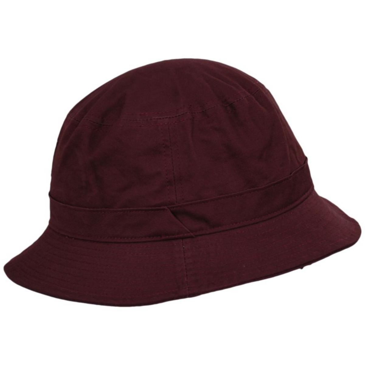 BRIXTON HATS | Beta Cotton Packable Bucket Hat - Standard Colors | 185525 | profile | DARK BRICK