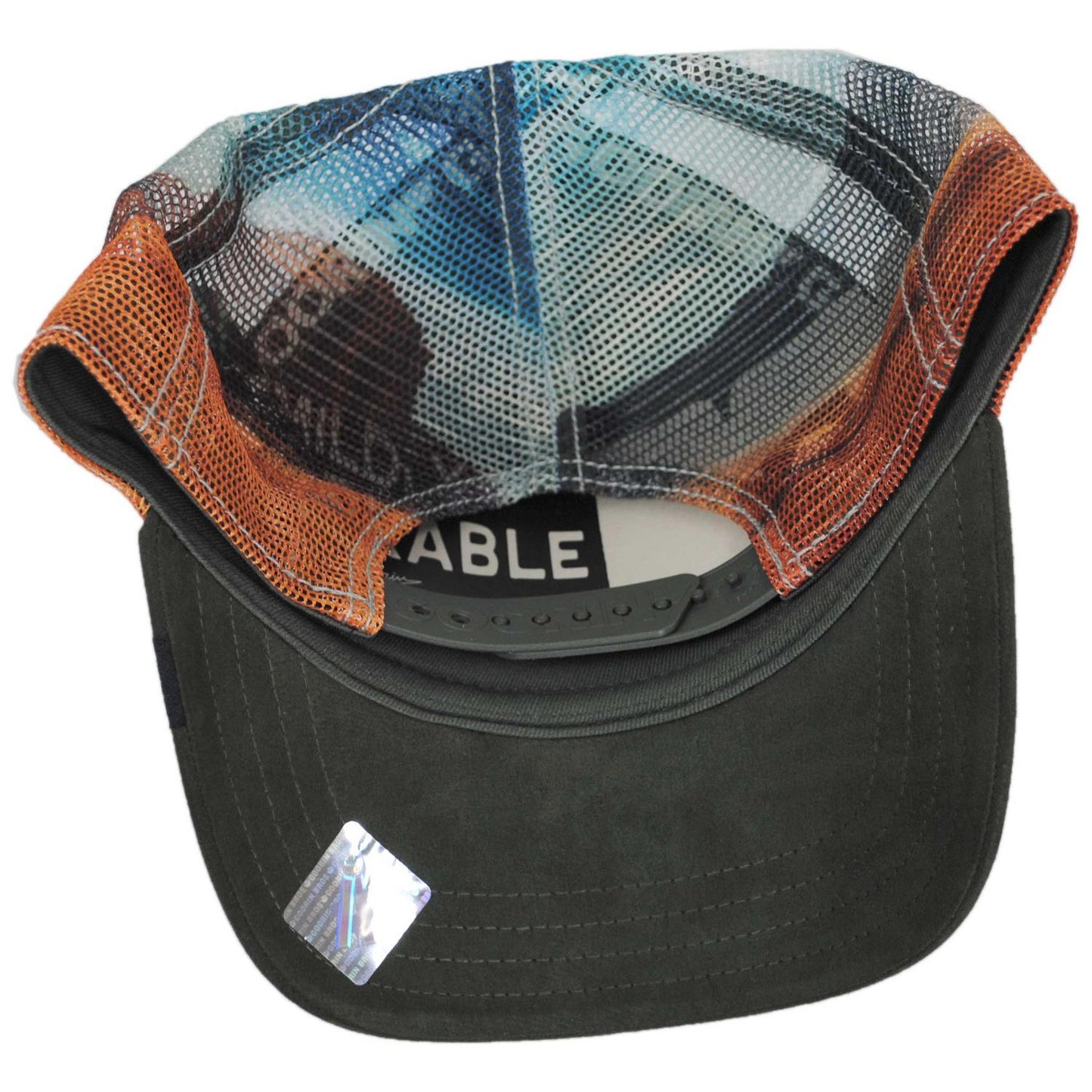 Goorin Bros | Scorpion In The Element Mesh Trucker Snapback Baseball Cap | 200776 | under | PALM