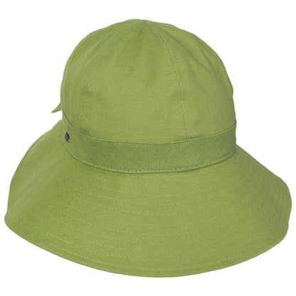 Scala | Elda Cotton Facesaver Cap | 106416 | lead | FERN