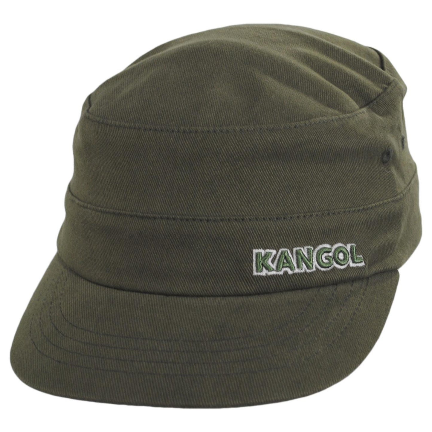 Kangol | Flexfit Cotton Twill Army Cap | 201110 | lead | GREEN
