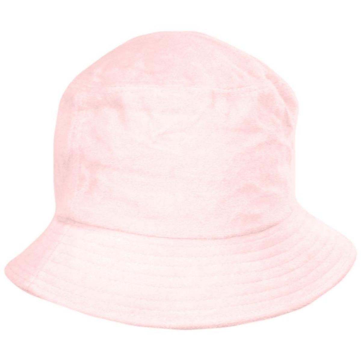 San Diego Hat Company | Cotton Terry Cloth Bucket Hat | 108927 | front | PINK
