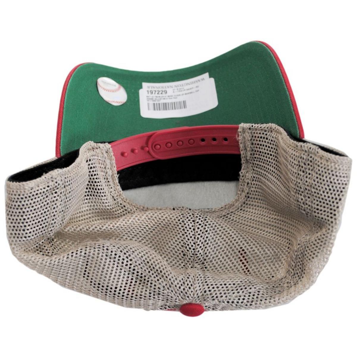 47 Brand | Washington Nationals Trawler 47 Mesh Clean Up Baseball Cap | 203355 | under | RED