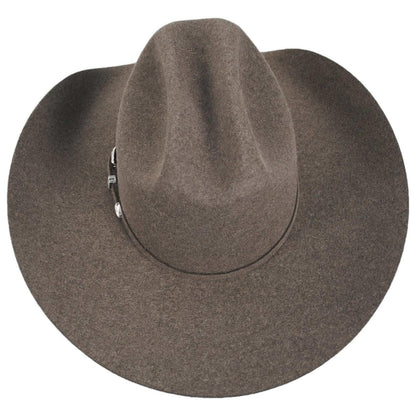 Bailey Western | Pro 7X Fur Felt Western Hat | 130112 | top | GRAVEL