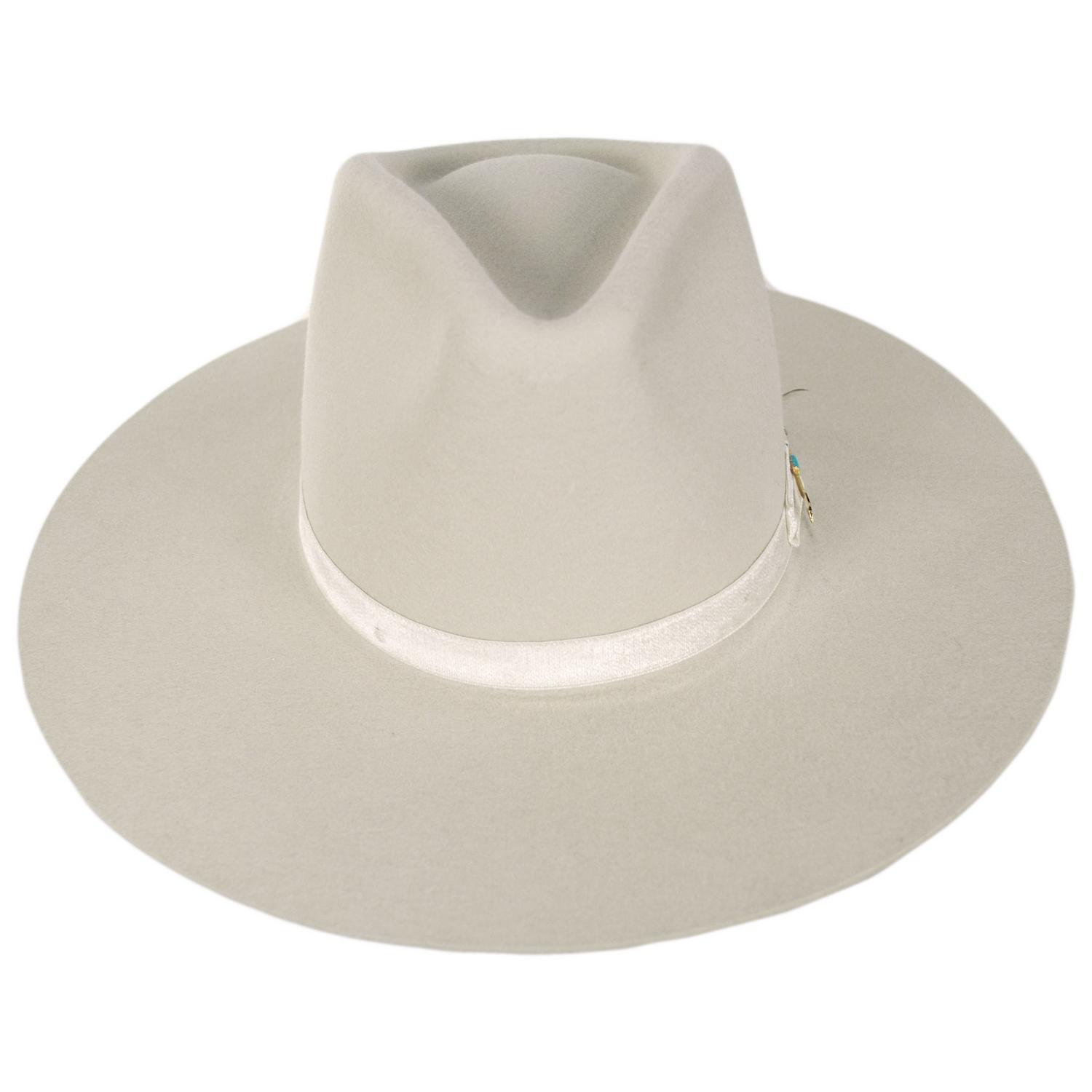 Charlie 1 Horse | Lainey Wilson Ring Finger Wool Felt Western Hat | 124964 | front | BONE