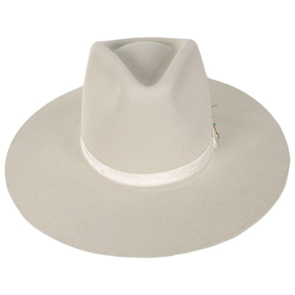 Charlie 1 Horse | Lainey Wilson Ring Finger Wool Felt Western Hat | 124964 | front | BONE