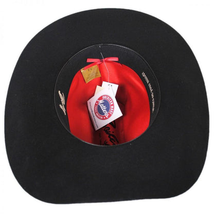 Bailey Western | Roderick Wool Felt Western Hat | 130128 | under | BLACK