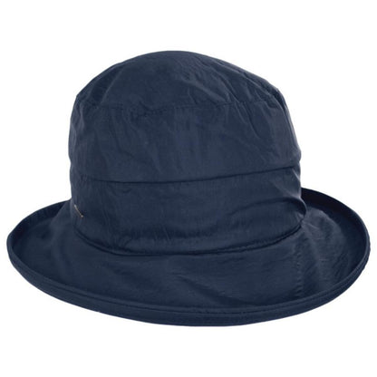 Scala | Hanover Cloche Rain Hat | 106408 | lead | NAVY