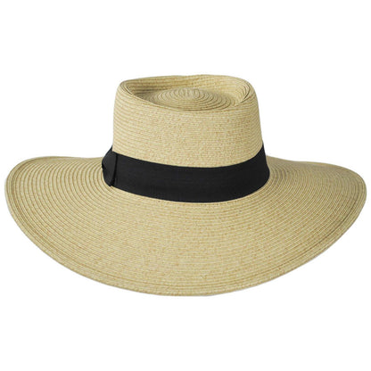 Jeanne Simmons | Toyo Braid Straw Gambler Hat | 101780 | front | SAND