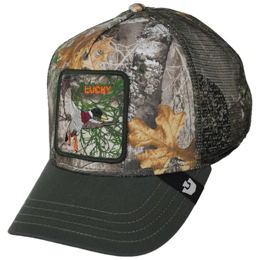 Goorin Bros | Realtree Edge Lucky Mesh Trucker Snapback Baseball Cap | 200788 | lead | CAMOUFLAGE