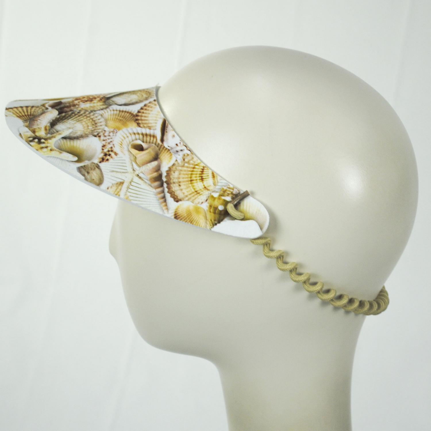 The Incredible Sunvisor | Springlace Shells Sunvisor | 196357 | profile | SAND