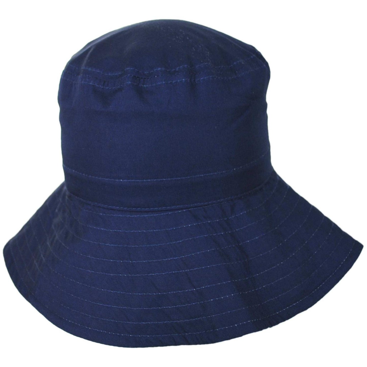 Physician Endorsed | Gingham Cotton Reversible Bucket Hat | 102648 | profile | NAVY