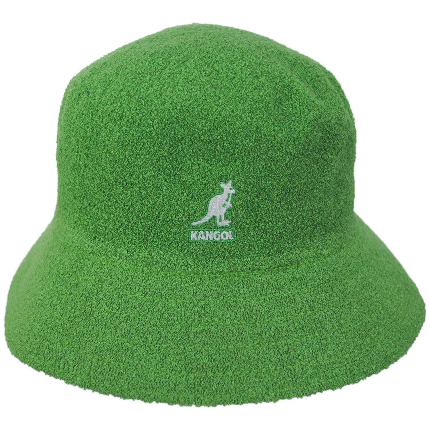 Kangol | Bermuda Bucket Hat - Spring Collection | 185716SS | front | RETRO GREEN