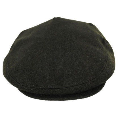 Jaxon Hats | Harlem Wool Blend Ivy Cap | 167733 | front | OLIVE GREEN