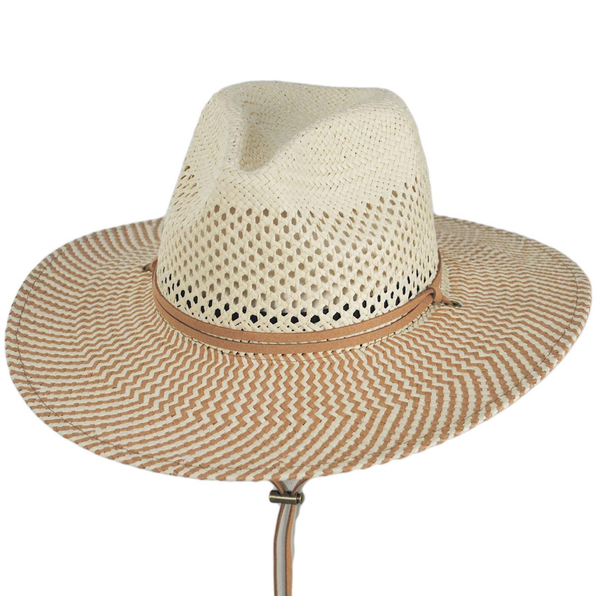 Jeanne Simmons | Chevron Toyo Straw Aussie Fedora Hat
