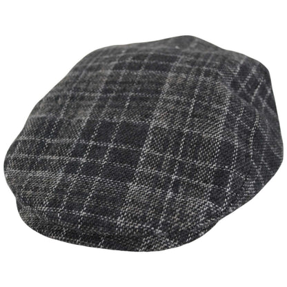 Dorfman Pacific | Alfie Plaid Ivy Cap | 160160 | lead | BLACK