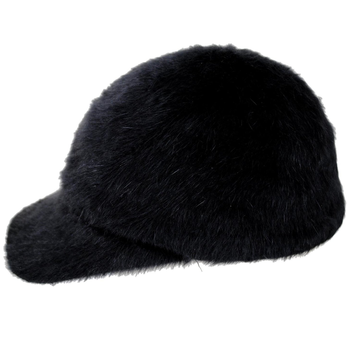 Kangol | Furgora Spacecap Fitted Baseball Cap | 201183 | profile | BLACK