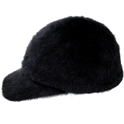 Kangol | Furgora Spacecap Fitted Baseball Cap | 201183 | profile | BLACK