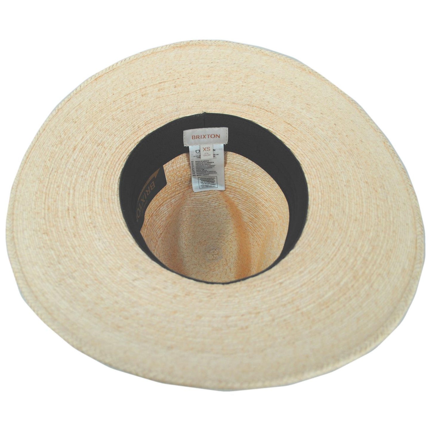 BRIXTON HATS | Harper Palm Straw Fedora Hat | 104065 | under | NATURAL
