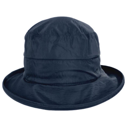 Scala | Hanover Cloche Rain Hat | 106408 | front | NAVY