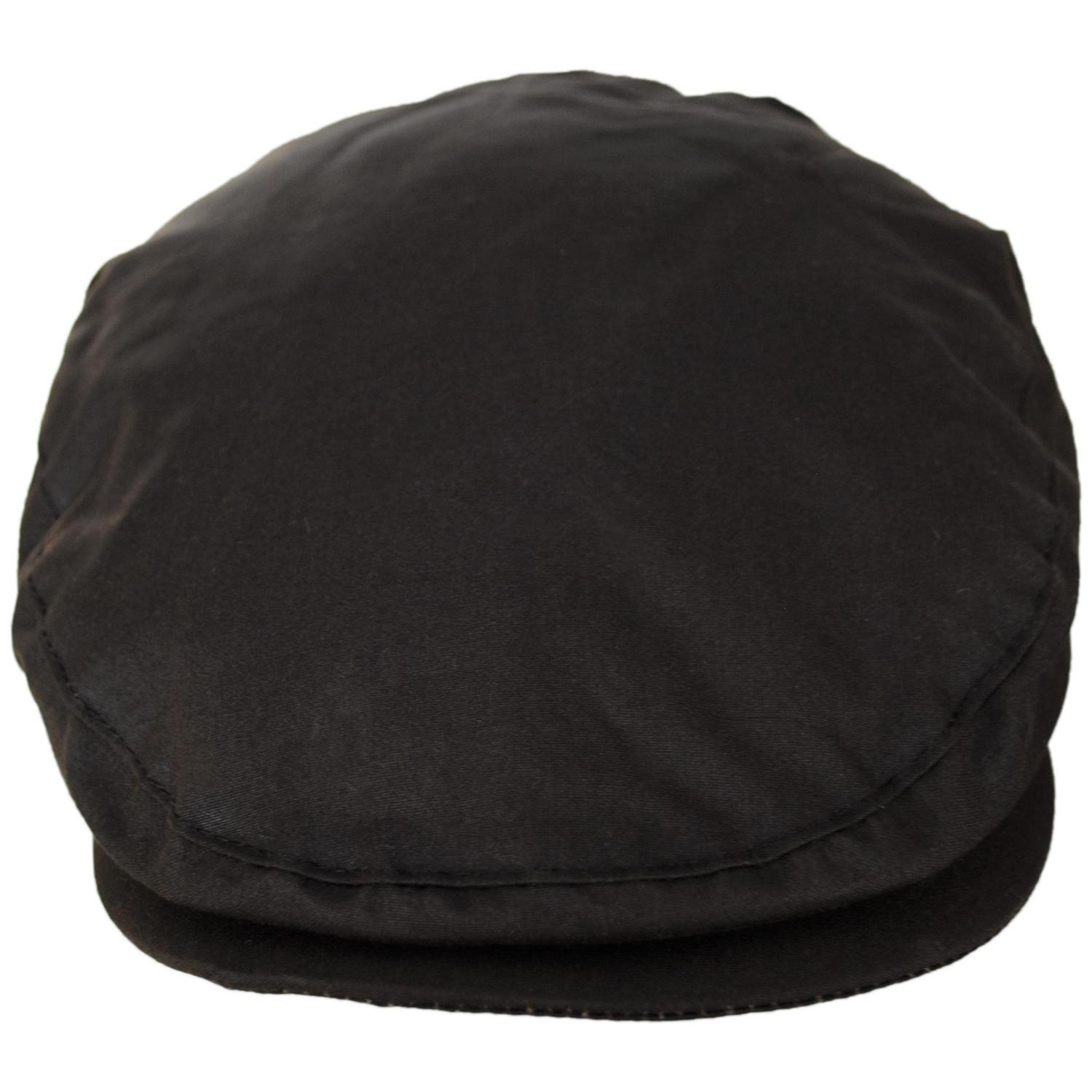 Jaxon & James | British Millerain Wax Cotton Ivy Cap | 170011 | front | BROWN