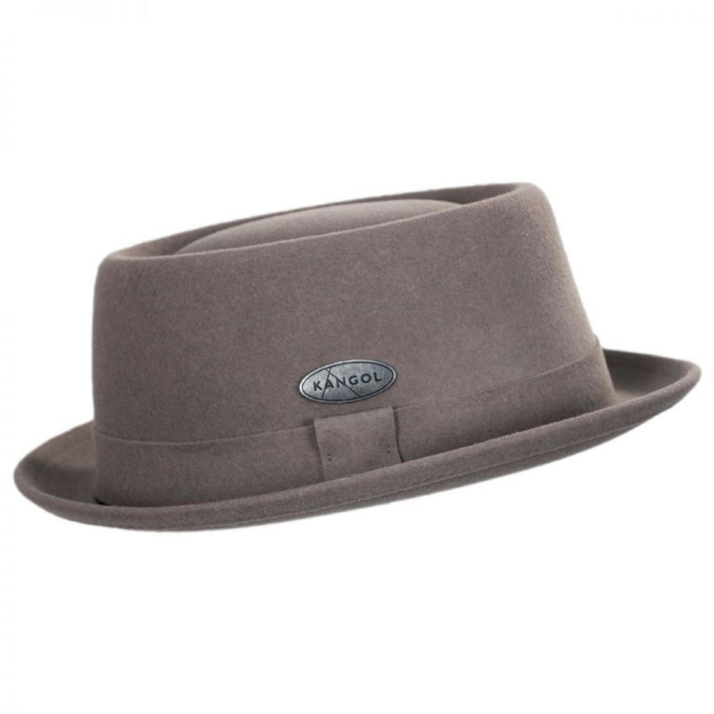 Kangol | Wool LiteFelt Pork Pie Hat | 130196 | profile | COCOA