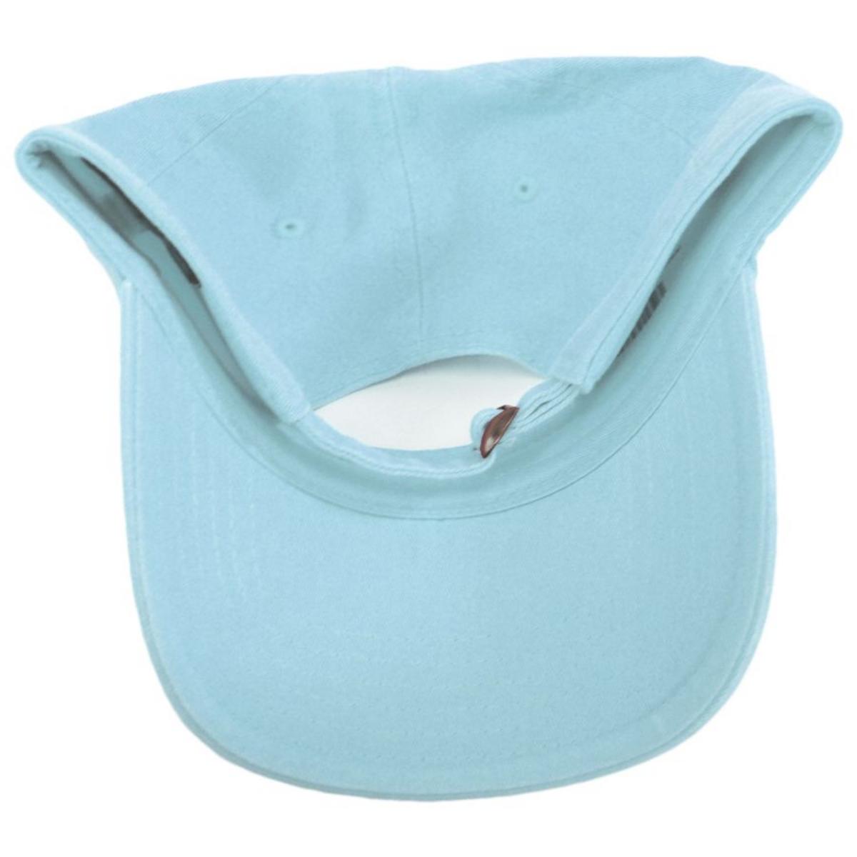 Otto | LoPro Washed Cotton Twill Strapback Baseball Cap Dad Hat | 201407 | under | POWDER BLUE
