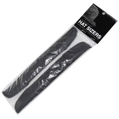 Village Hat Shop | Terry Cloth Hat Sizer Pack - Black | 603603 | lead | BLACK