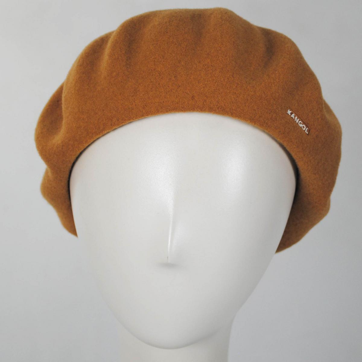 Kangol | Anglobasque Wool Beret | 150900 | front | RUSTIC CARAMEL