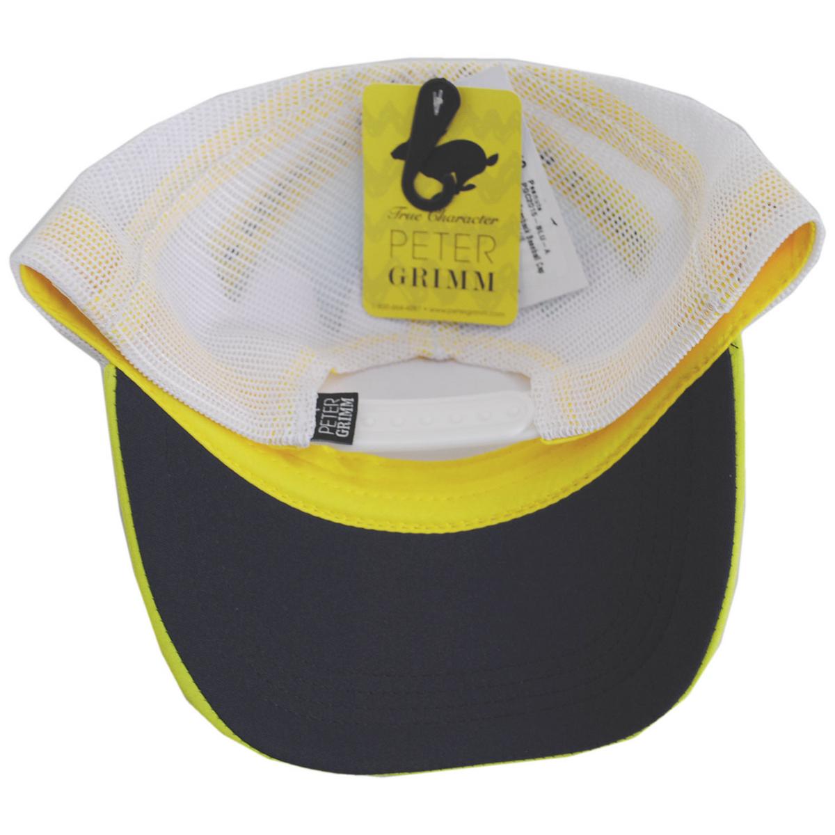Peanuts | Schroeder Mesh Trucker Snapback Baseball Cap | 201312 | under | BLUE