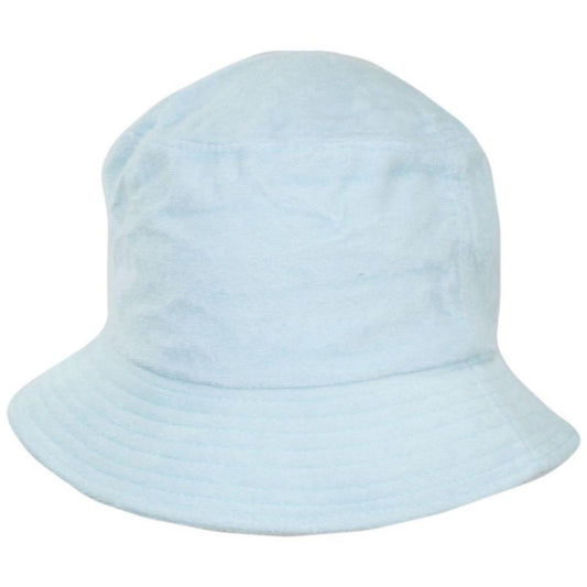 San Diego Hat Company | Cotton Terry Cloth Bucket Hat | 108927 | front | BLUE