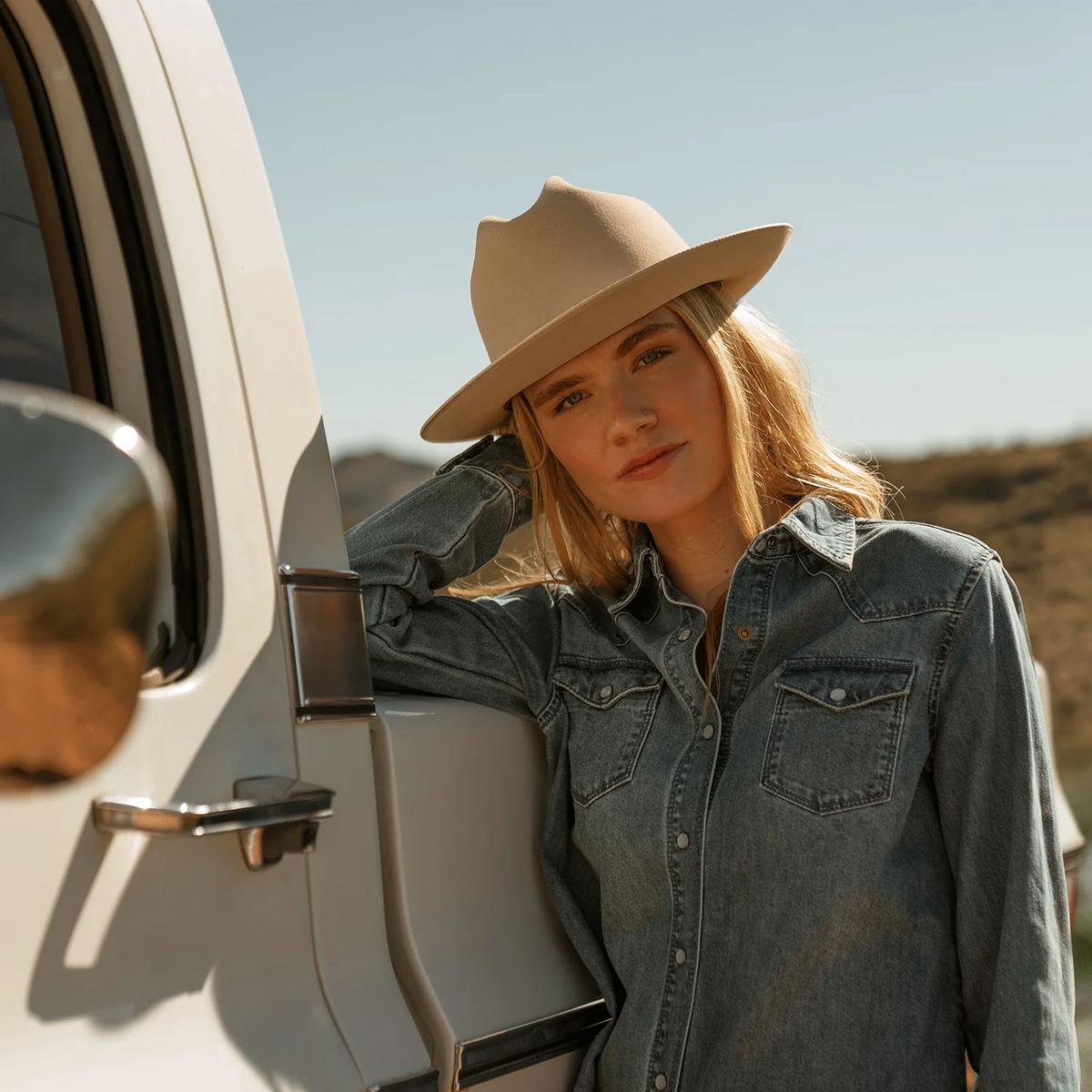 Stetson | Open Road 6X Fur Felt Western Hat | 130620 | lsftwo | SILVERBELLY