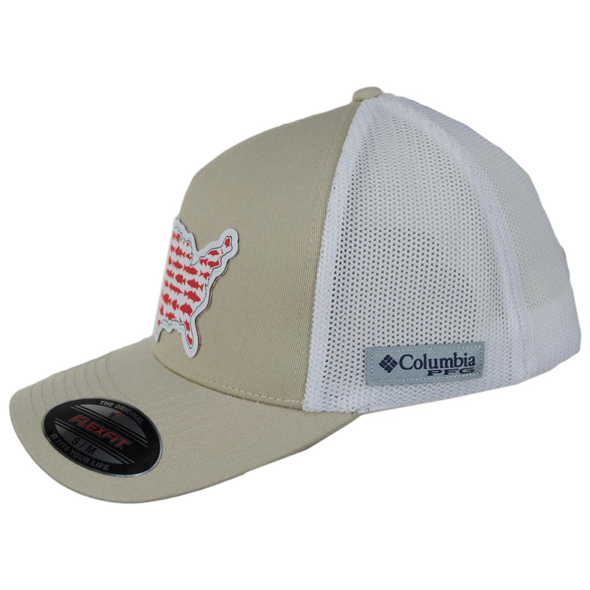 Columbia Sportswear | PFG Statetriot Mesh Flexfit Fitted Baseball Cap | 400162 | profile | FOSSIL