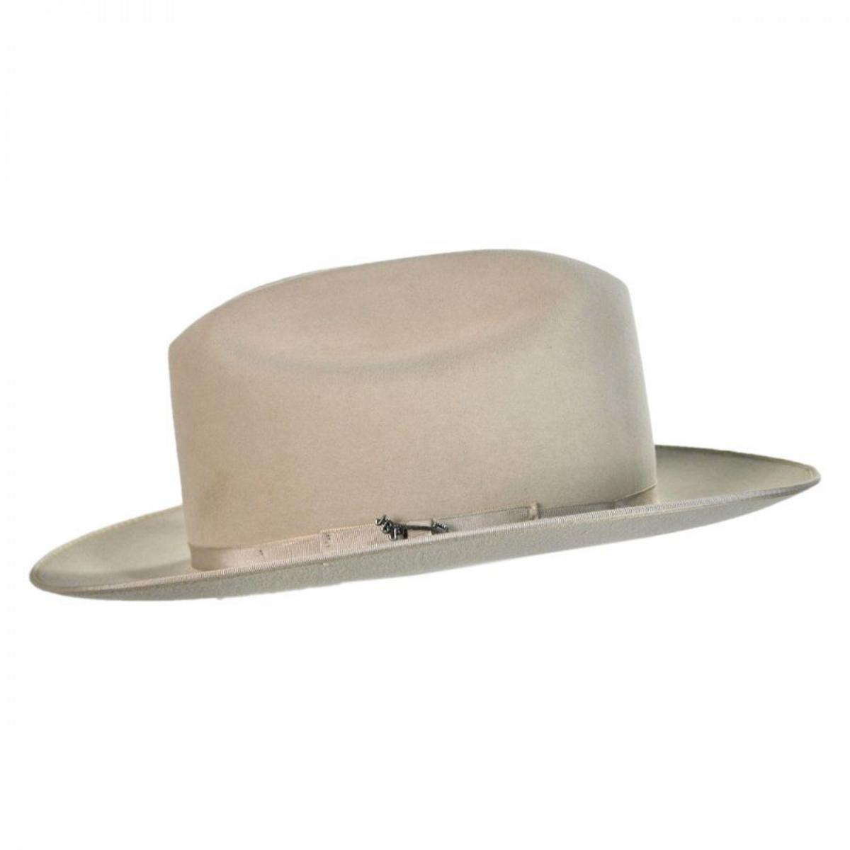 Stetson | Open Road 6X Fur Felt Western Hat | 130620 | profile | SILVERBELLY